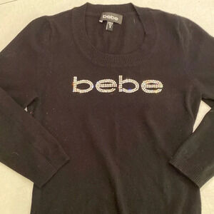 Bebe Rhinestone‎ Sweater​